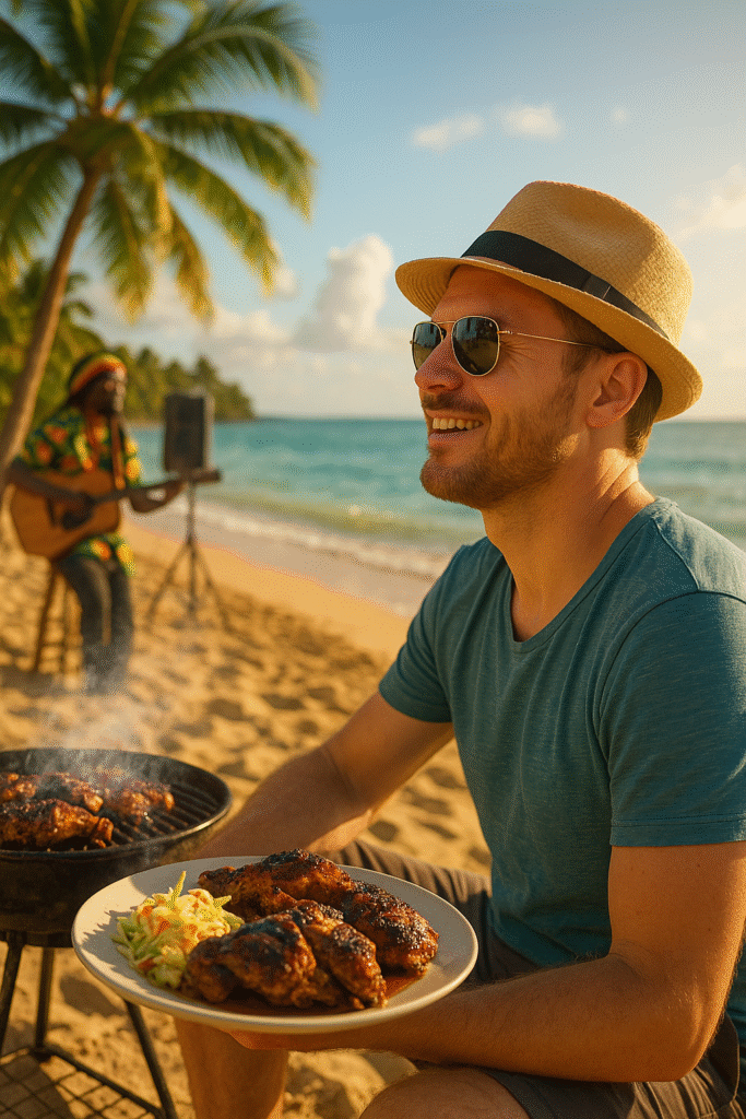 ai generated image of tourist in jamaica CK Iland Tours